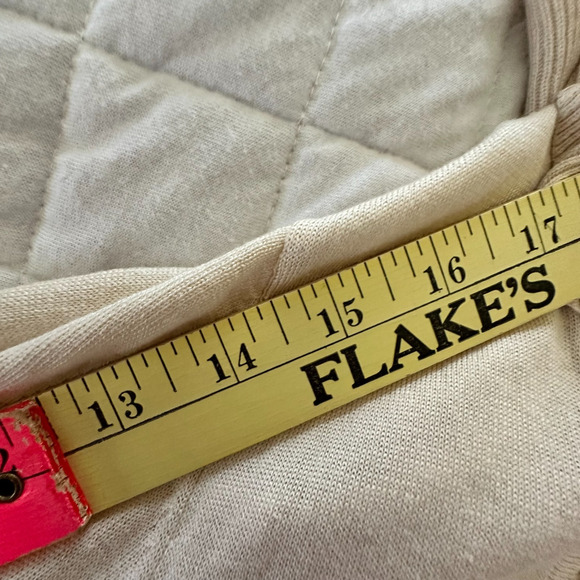 HARRISON MORGAN Womens Sweater P/S Cream Cropped Silk Cashmere Ruffle Romantic - Picture 8 of 8